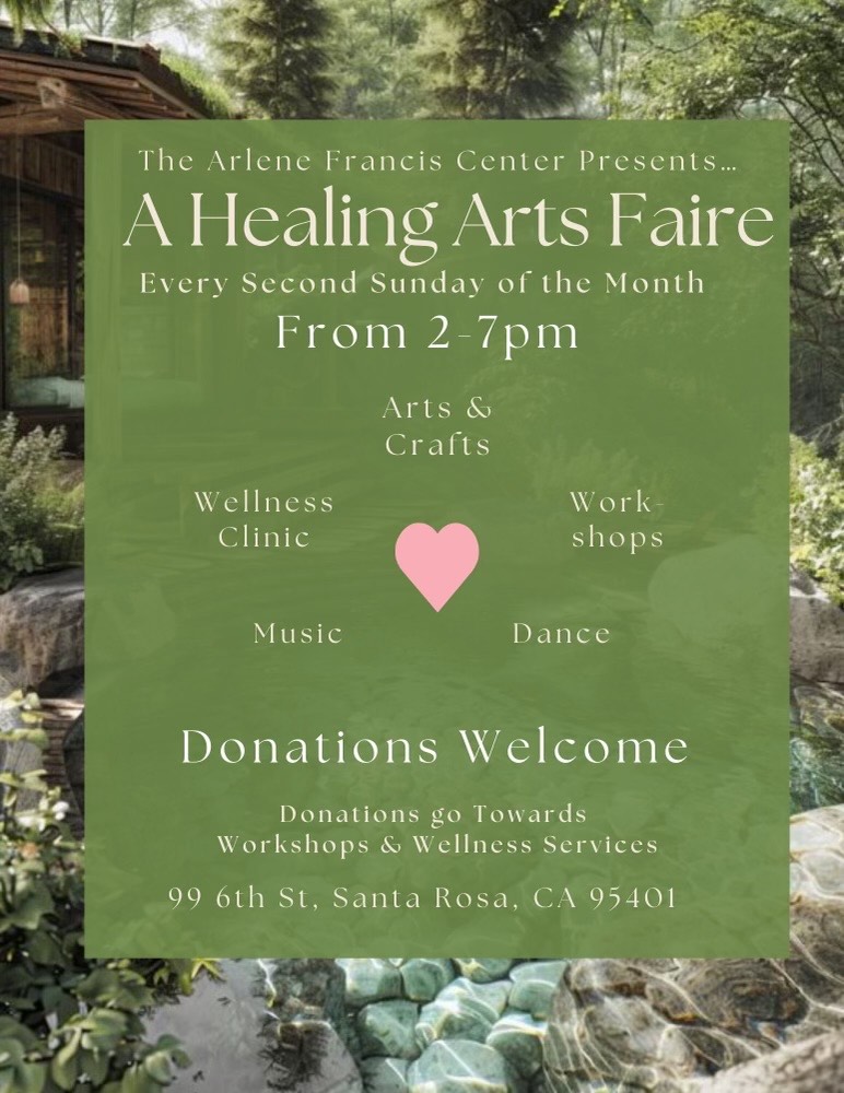 a healing arts faire flyer