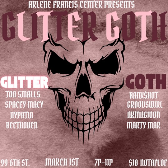 Glitter Goth Dance Night