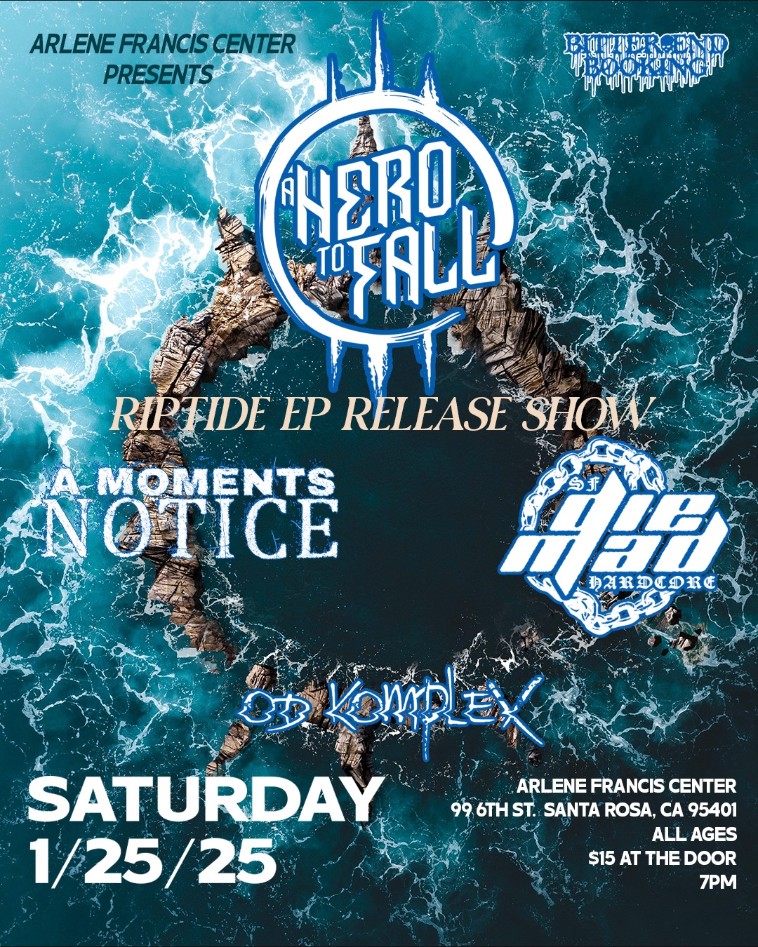 A Hero To Fall EP release show