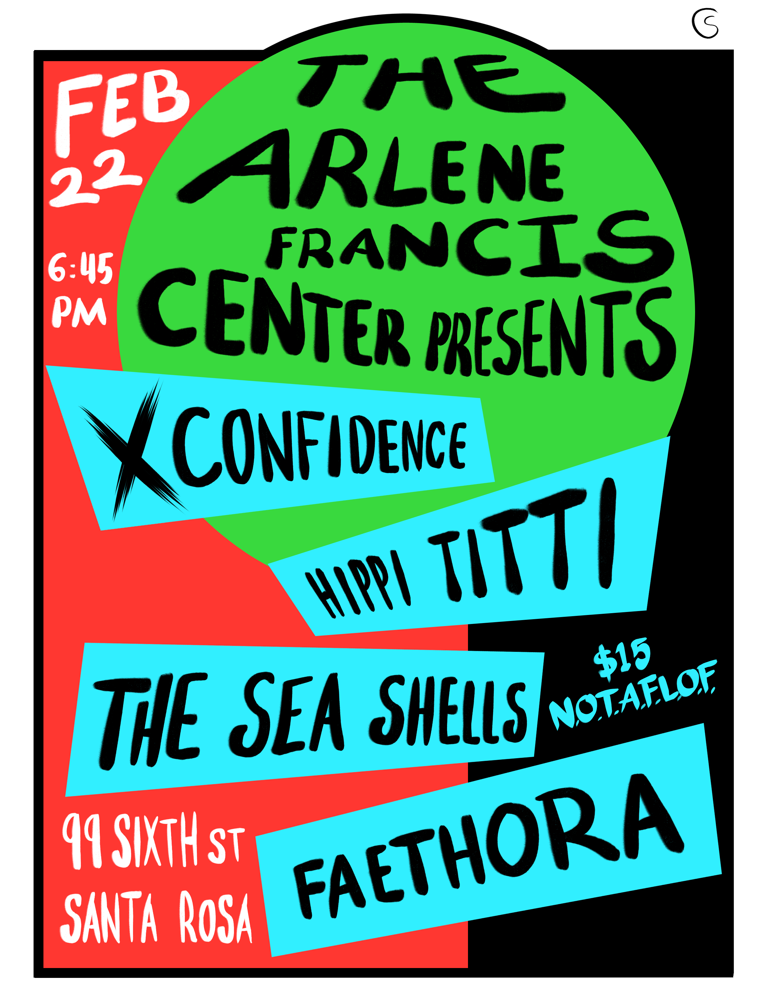 X Confidence, Hippi Titti, The Sea Shells and Faethura