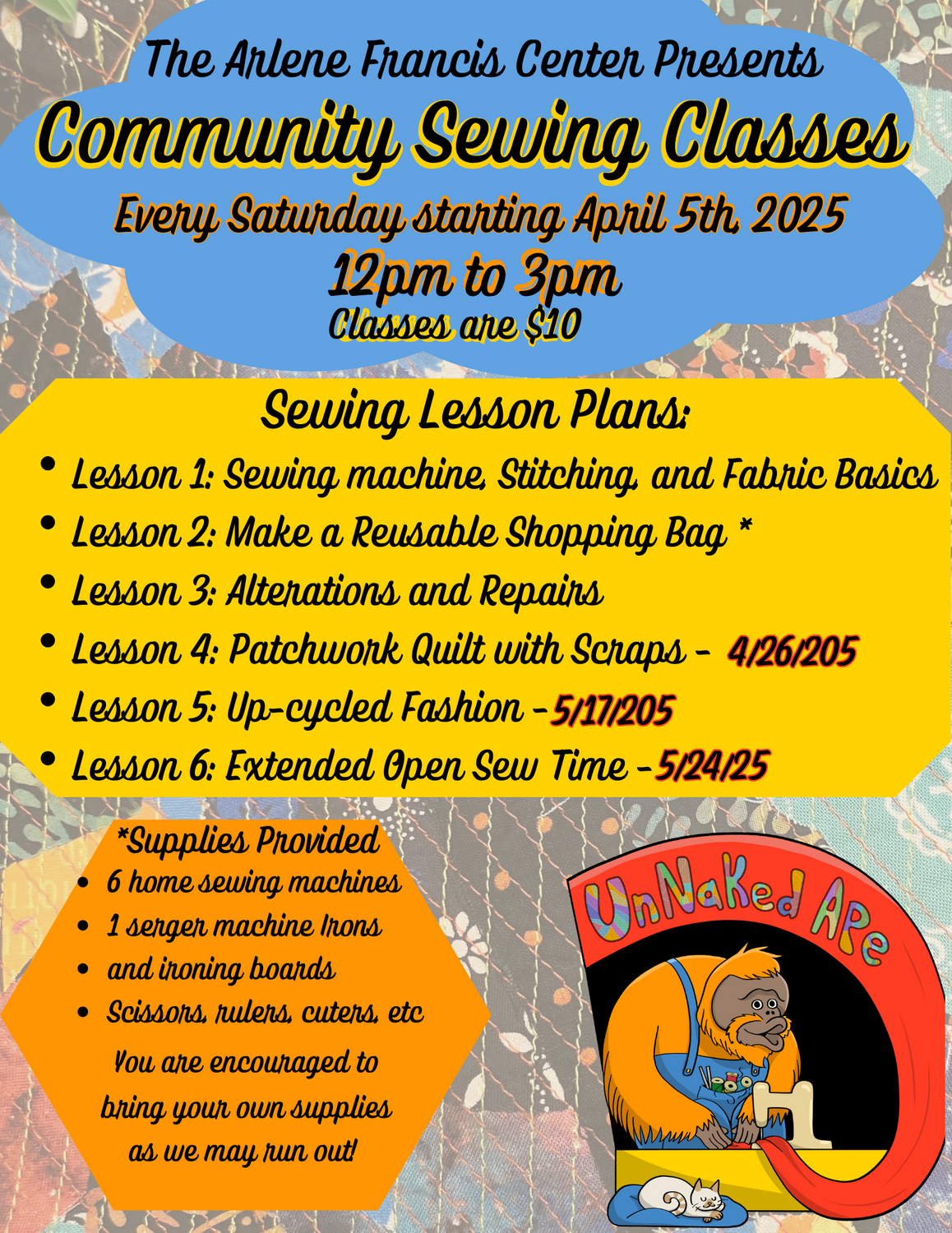 Community Sewing Class