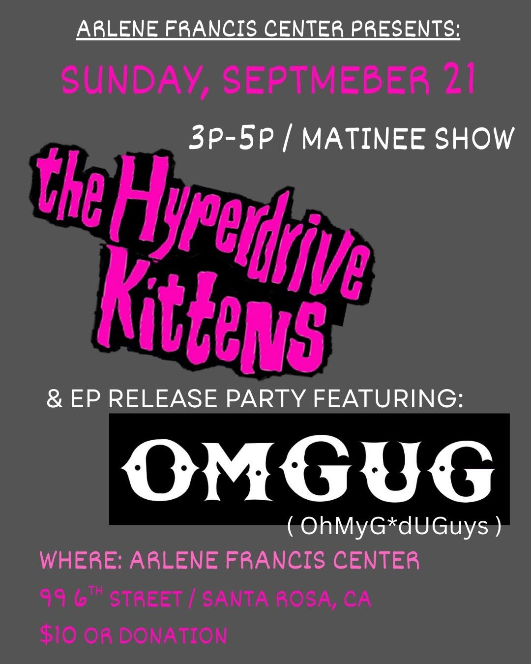 omgug and hyperdrive kittens