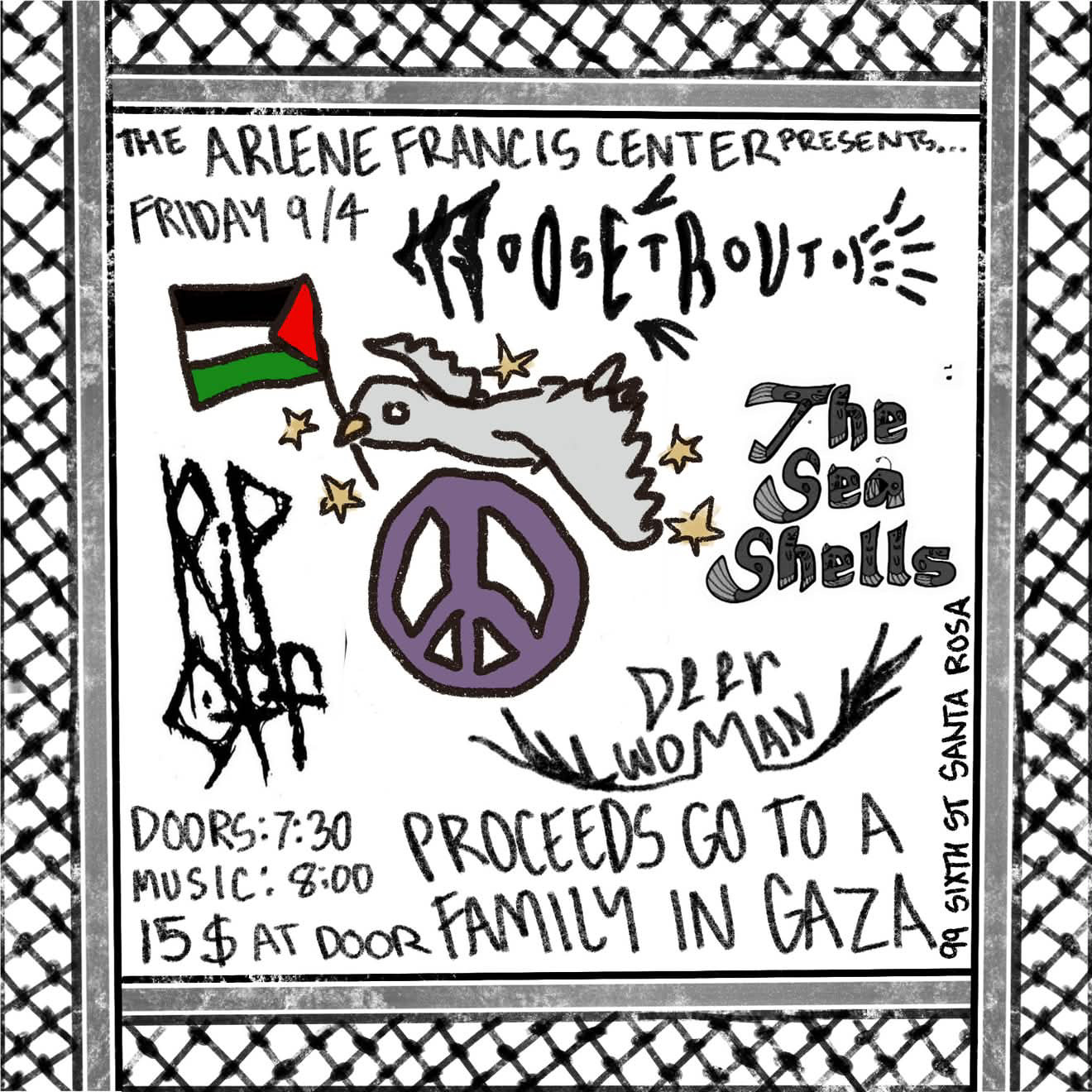 Benefit for a family in Gaza